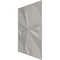 Ekena Millwork 19 5/8in. W x 19 5/8in. H Nikki EnduraWall Decorative 3D Wall Panel Covers 2.67 Sq. Ft. WP20X20NKAMB - alternate 2